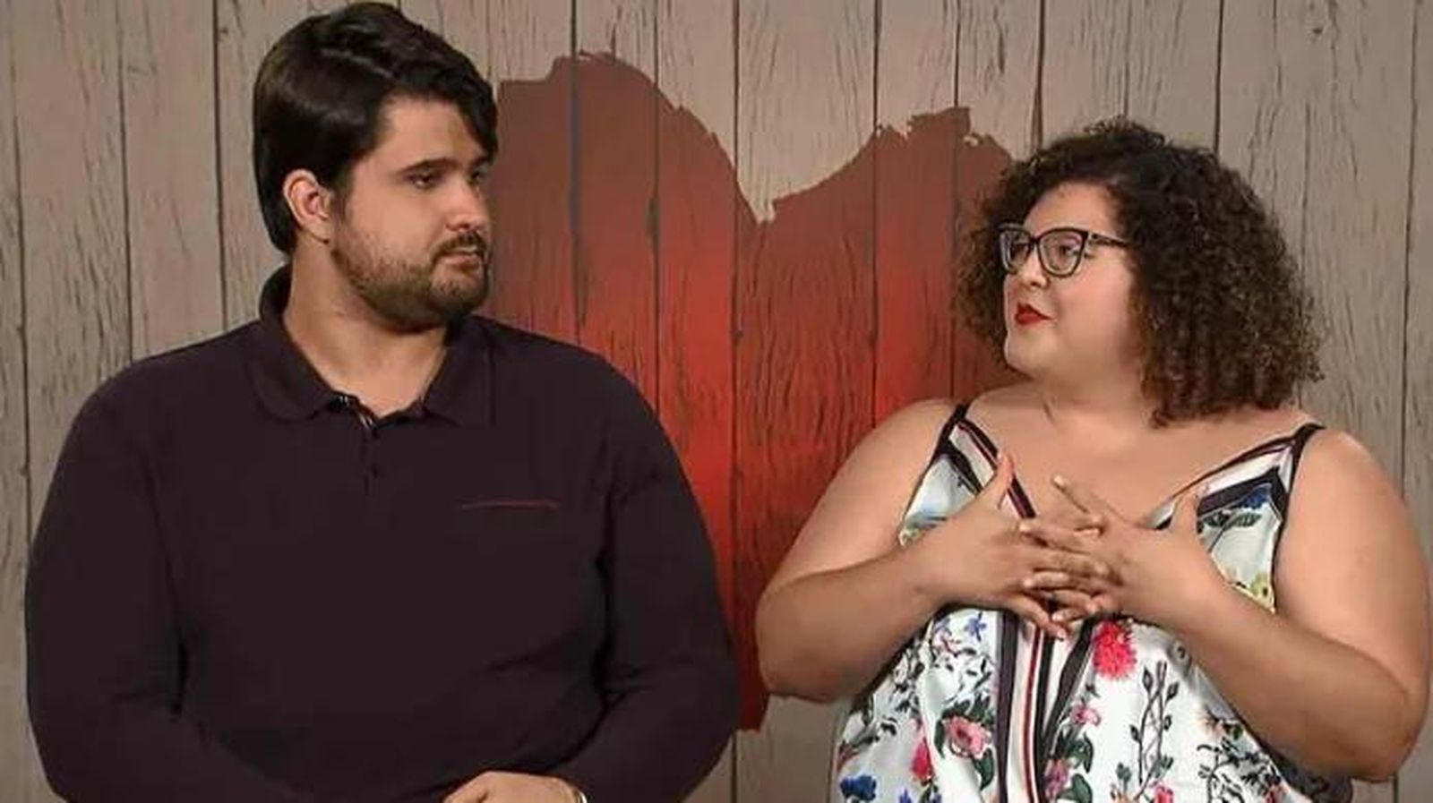 Vicente y Soraya durante su cita en 'First Dates'.