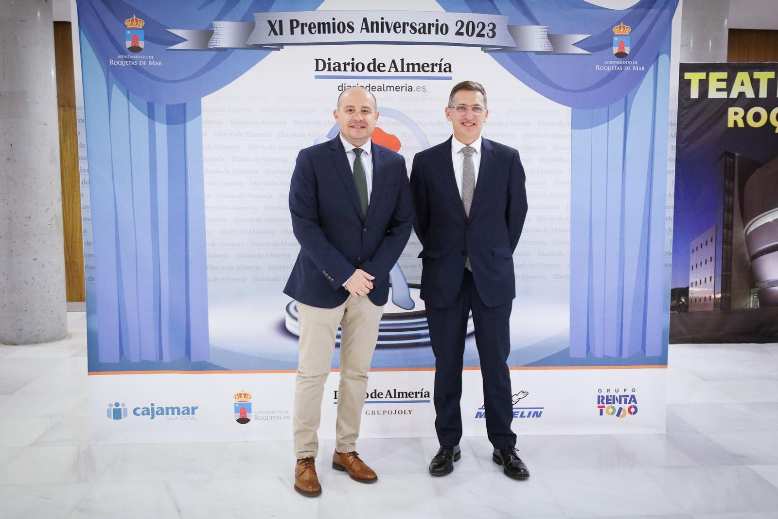 Imágenes de la Gala Aniversario de Diario de Almería, en Roquetas