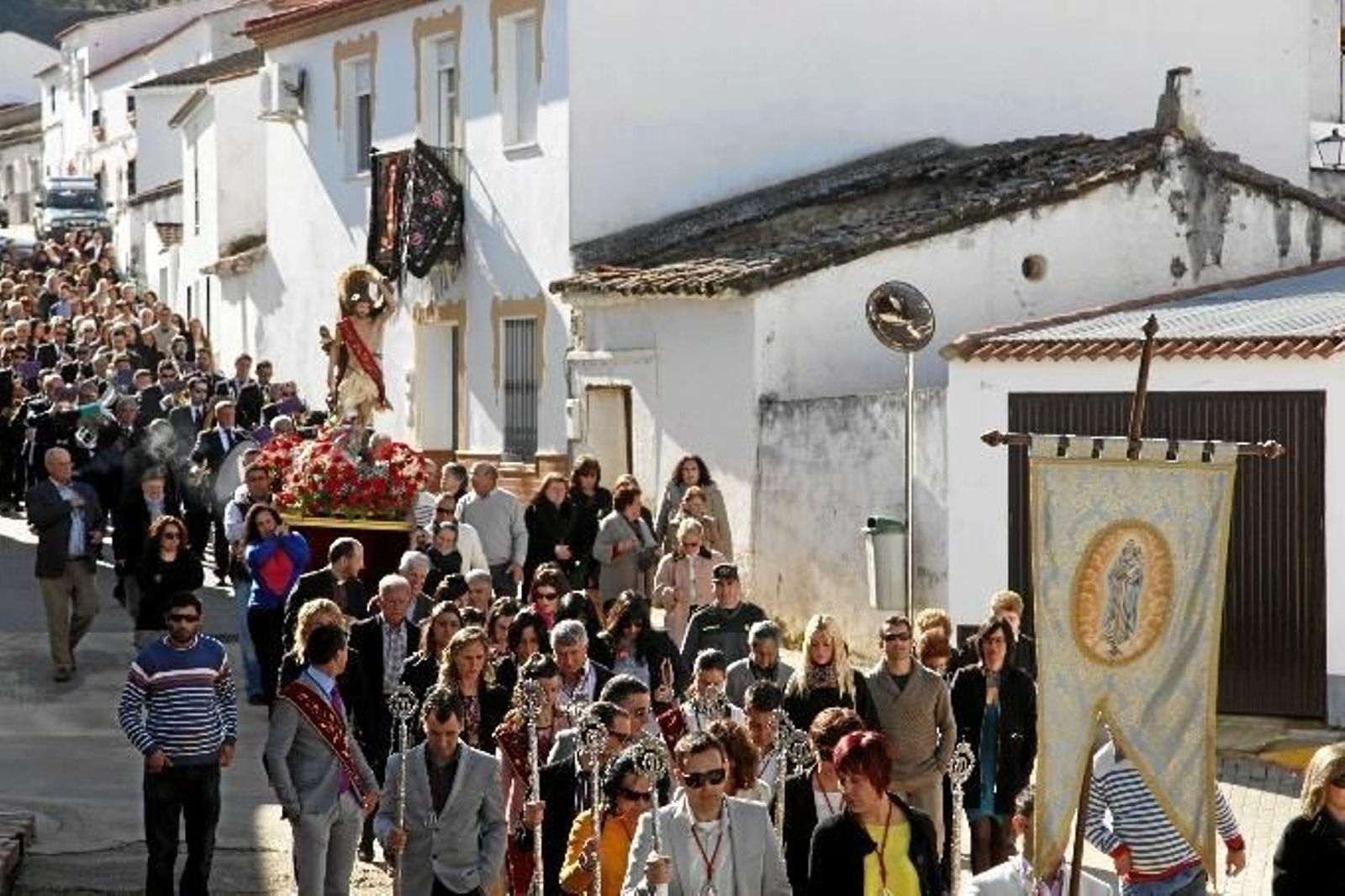 Romería en honor a San Sebastián (Cabezas Rubias)