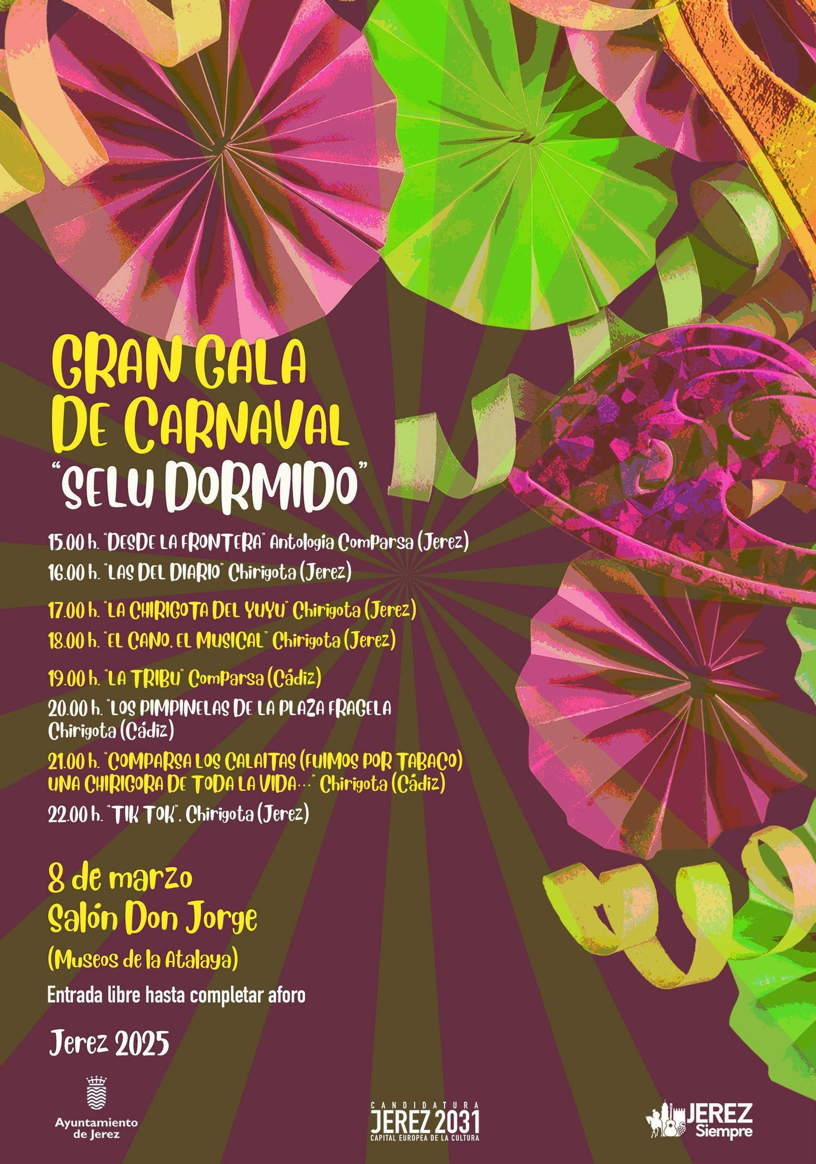 Cartel del carnaval.
