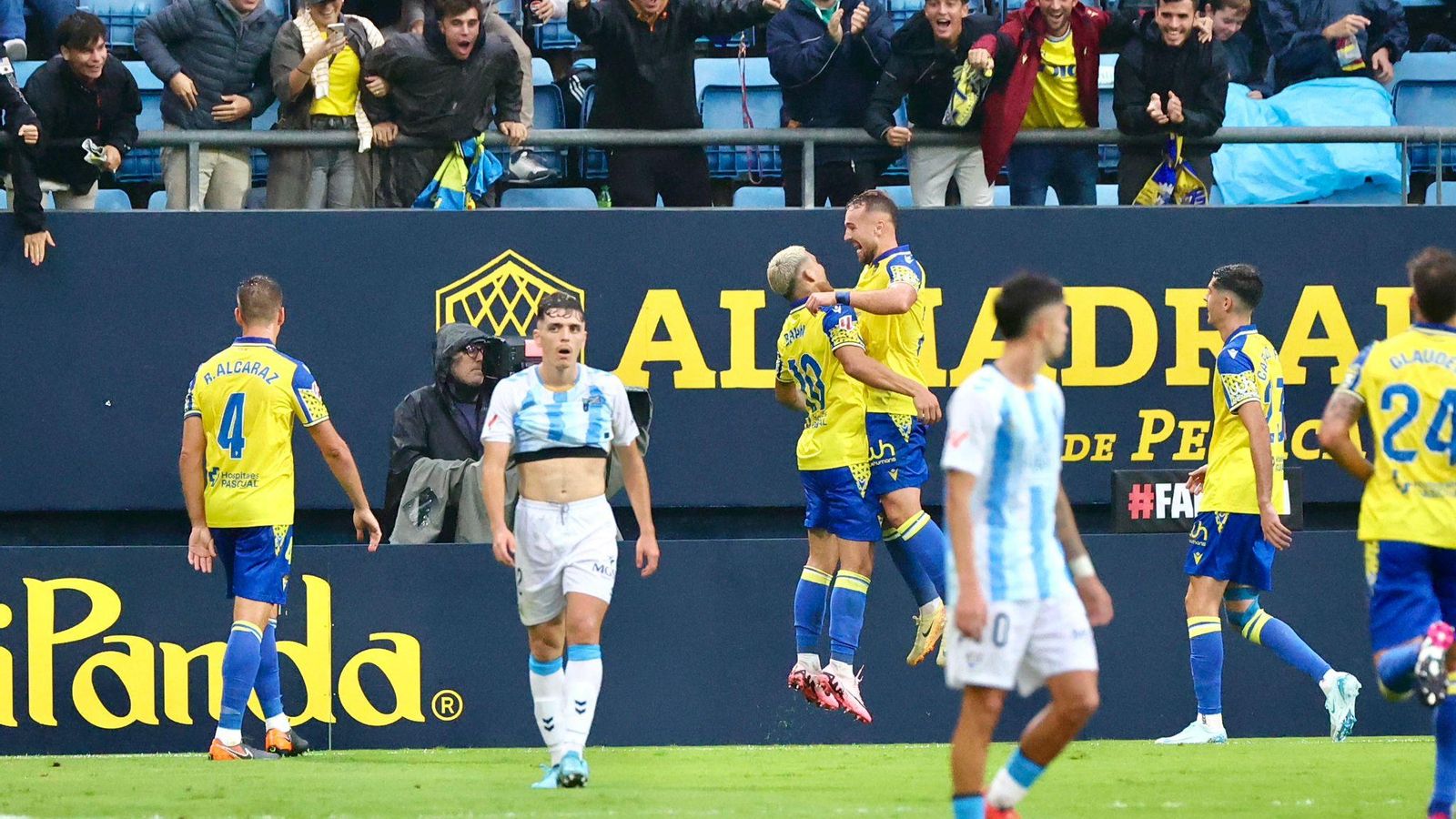 El Cádiz - Málaga CF, en fotos