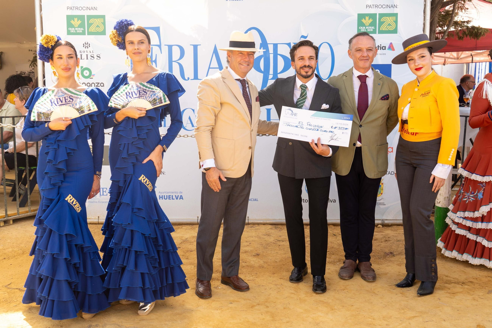 Imágenes de la entrega de reconocimientos de la X edición de la Feria de Otoño y del Caballo 2025 de Huelva