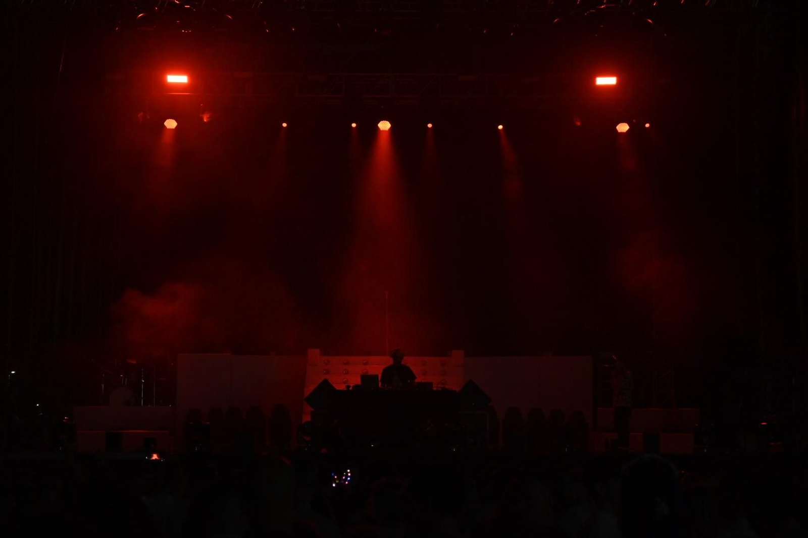 Concierto de Julio P en las Fiestas Colombinas, en Huelva
