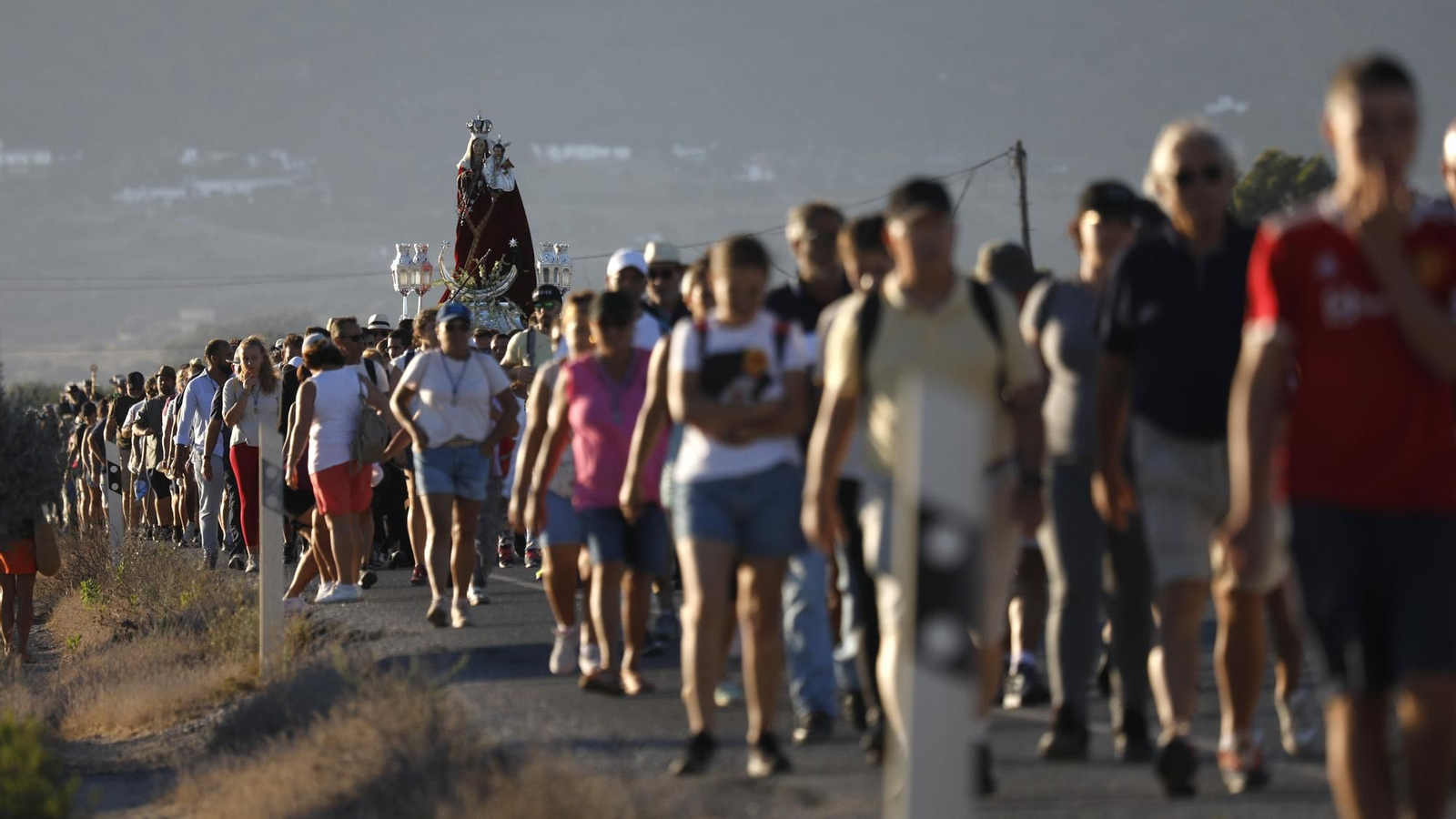Las fotos de la llegada de la Virgen de la Luz a Tarifa