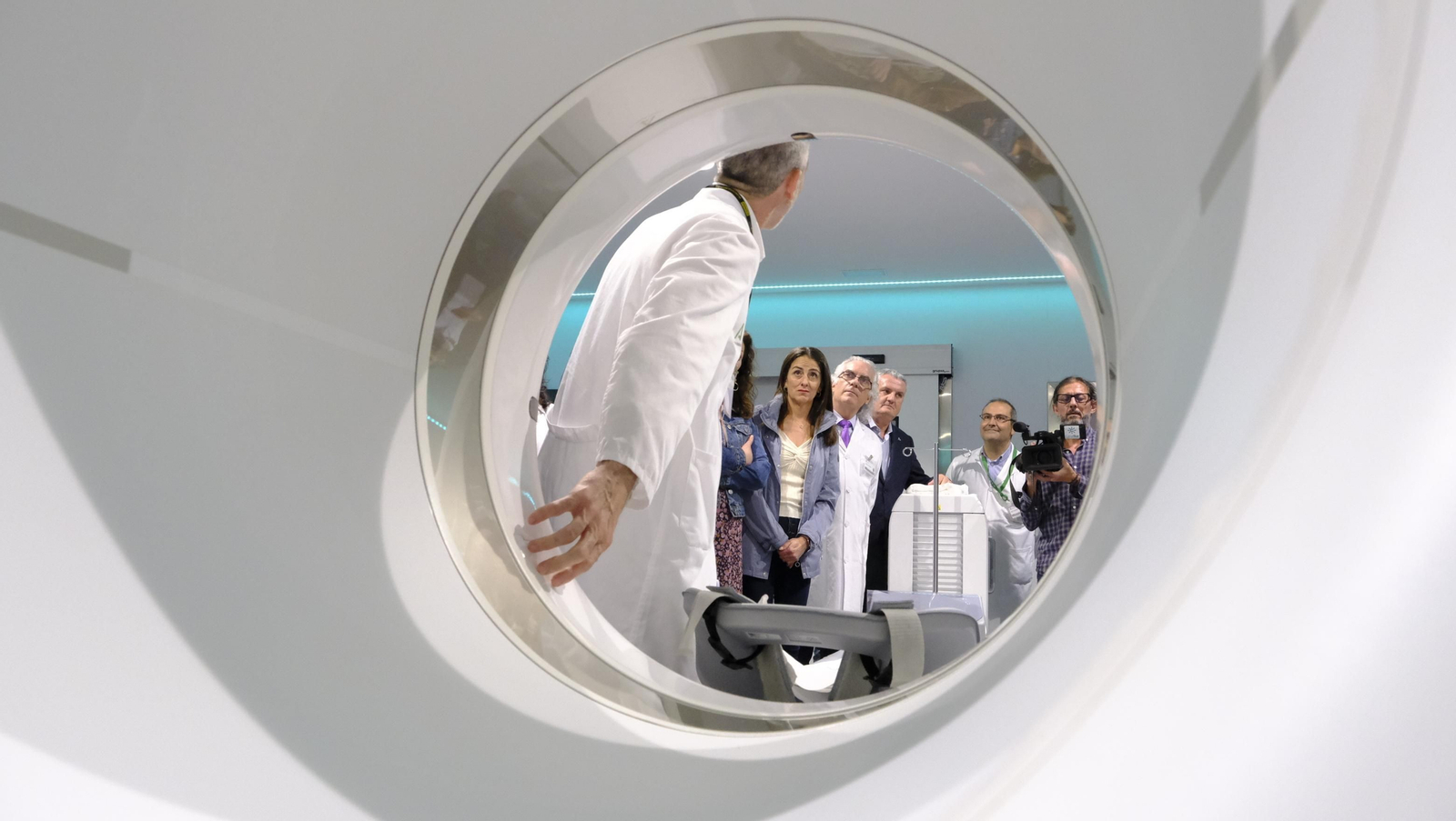 Imágenes del PET-TAC del Hospital Torrecárdenas