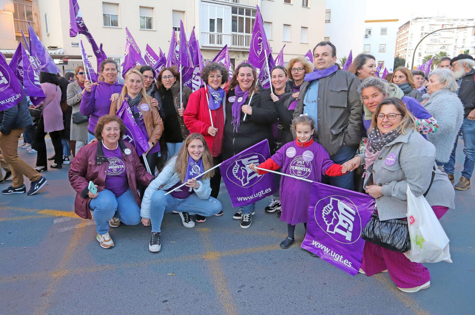 Imágenes de la manifestación del 8 de marzo, Día Internacional de la Mujer