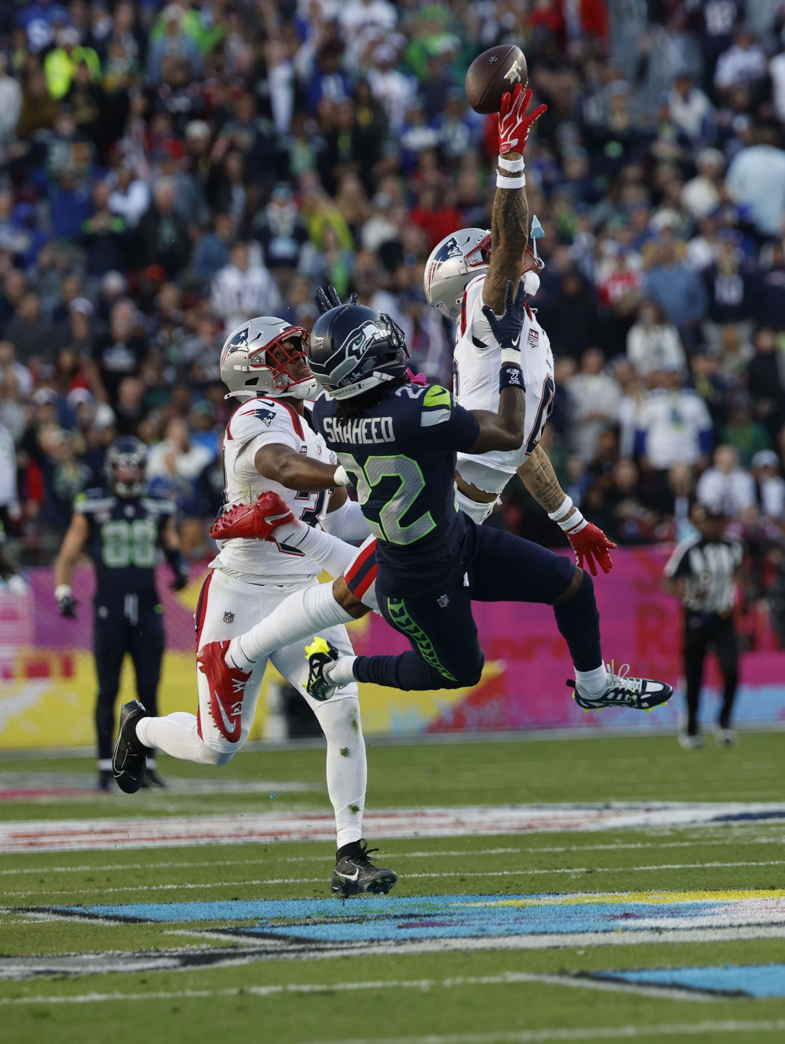 Las mejores fotos de la Super Bowl con la actuación de Bad Bunny