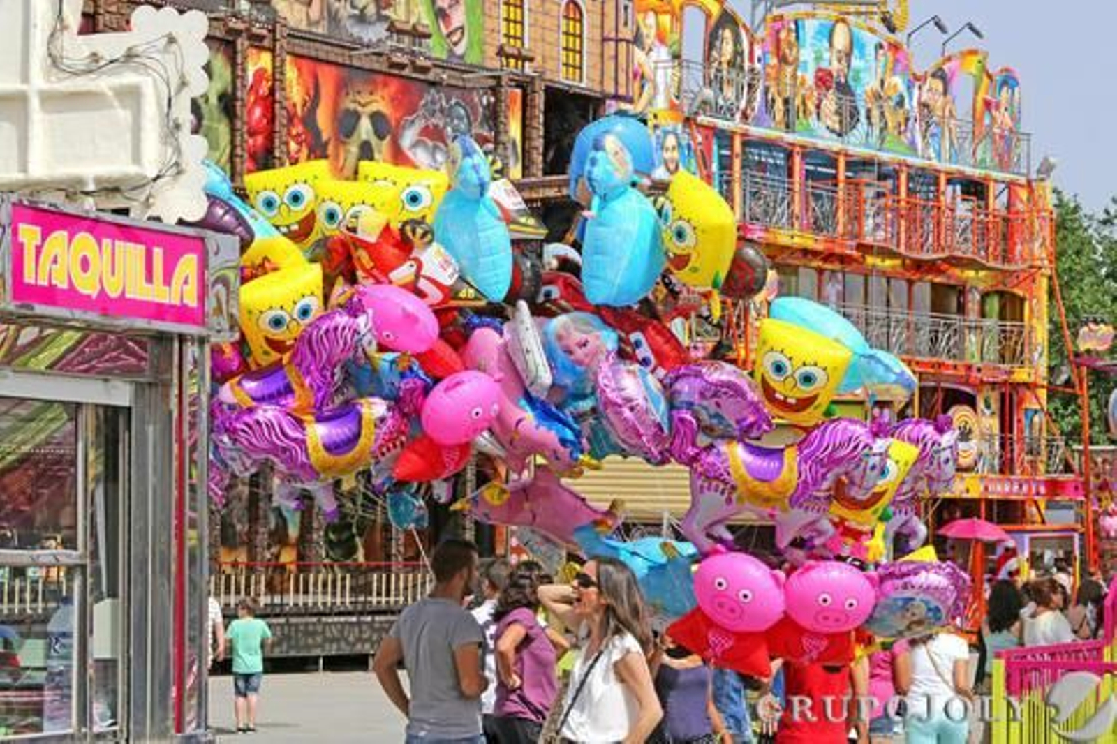Globos, tan temido por padres y amados por los peques.

Foto: Pascual