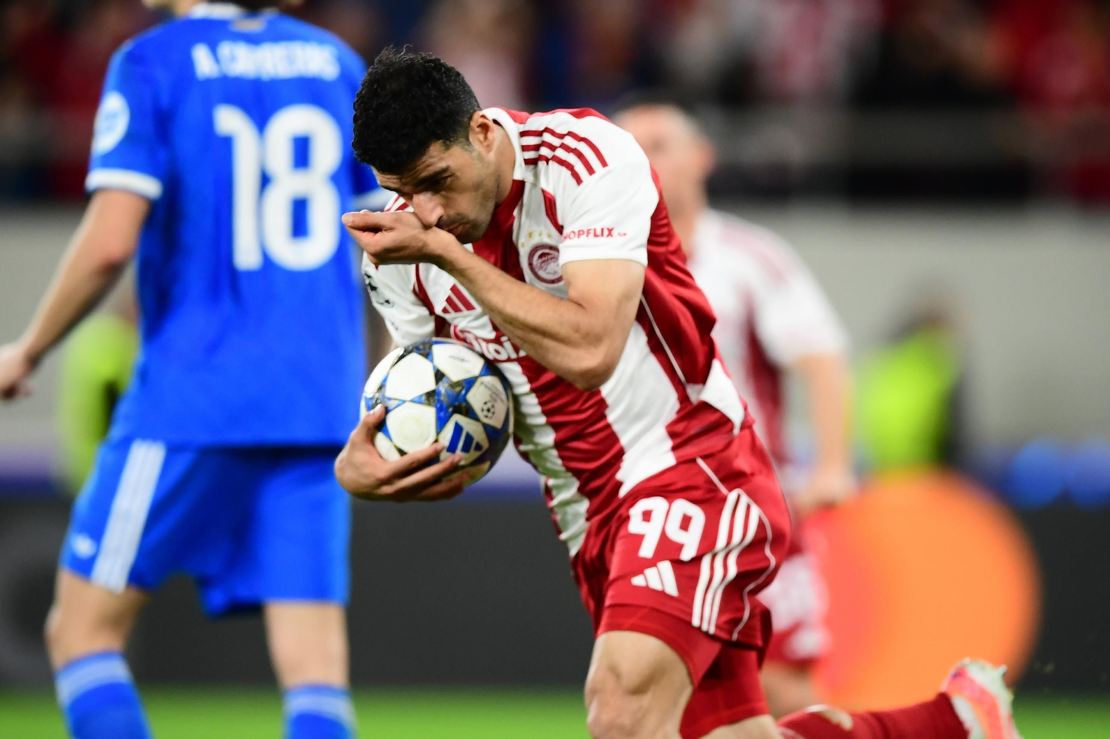 Las imágenes del Olympiacos-Real Madrid