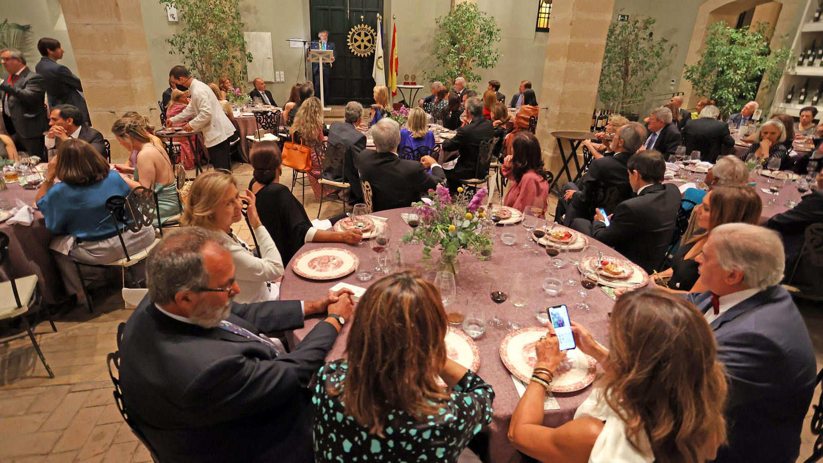 Imágenes de los premios Rotary Club de Jerez
