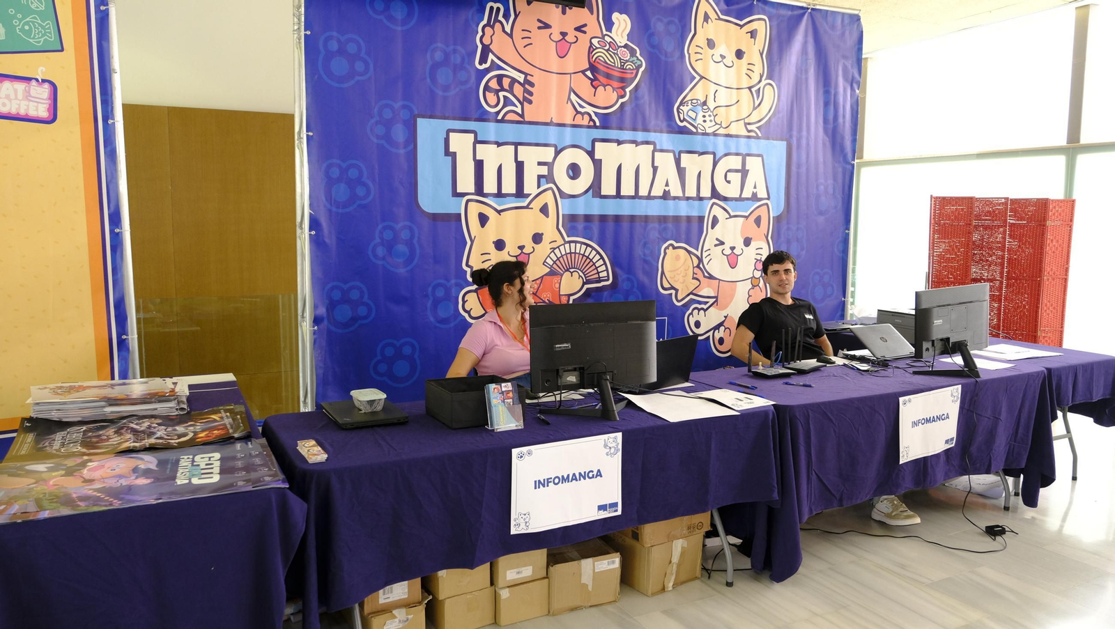Inauguración del Salón Mangafest en el Palacio de Congresos de El Toyo, en fotos