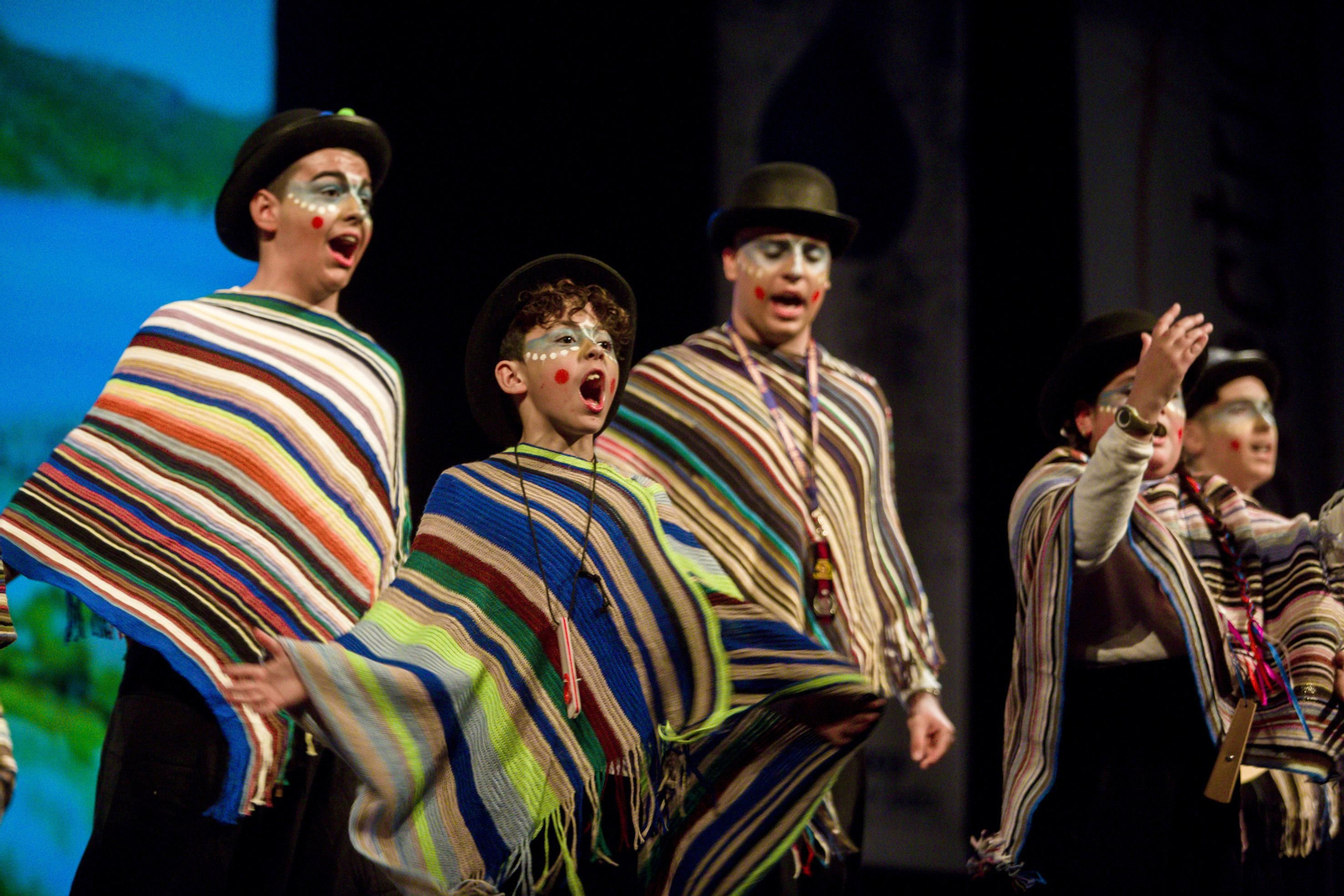 Imágenes de la final infantil