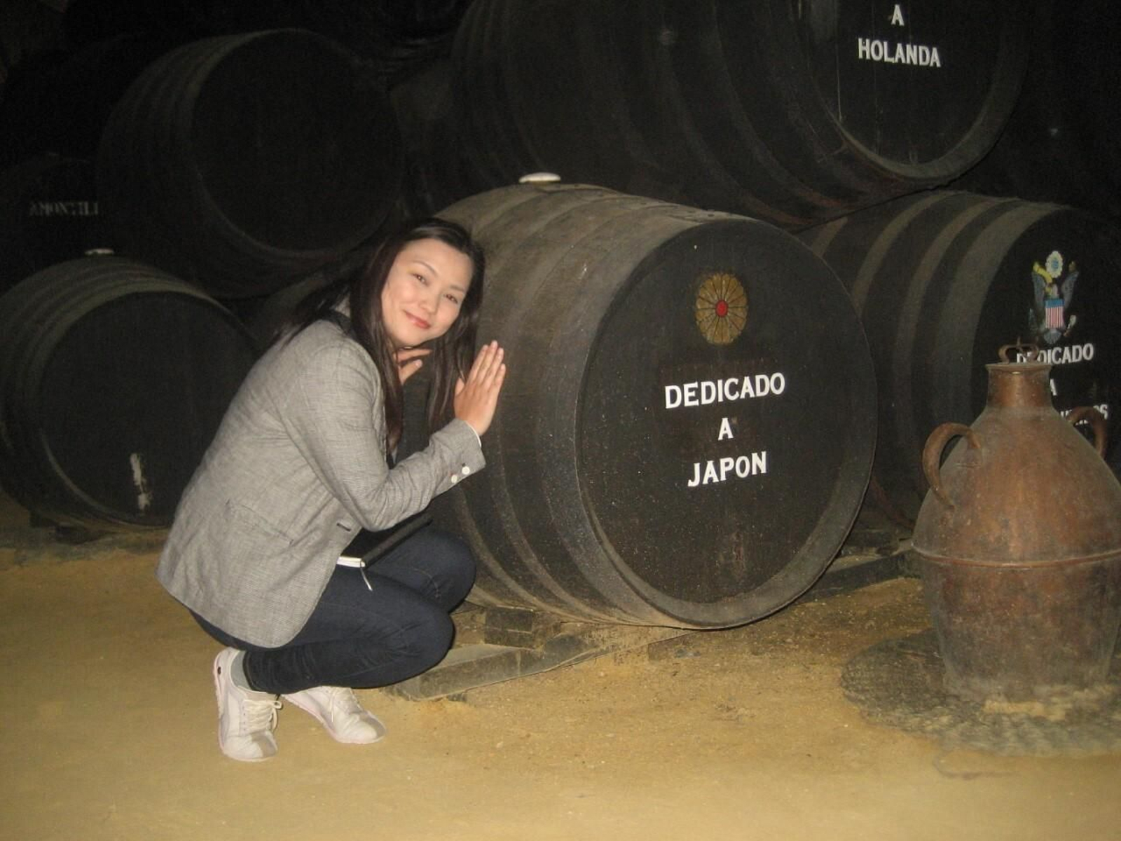 En Williams & Humbert y la bota dedicada a Japón.