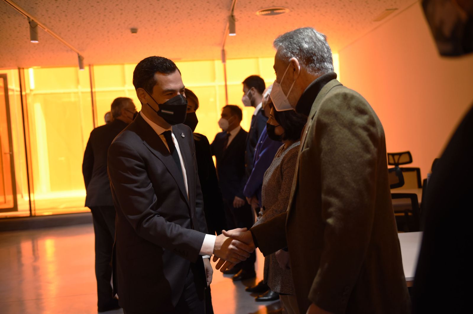 Imágenes del  acto de inauguración del nodo de innovación tecnológica 'La lonja de la Innovación' del Puerto de Huelva