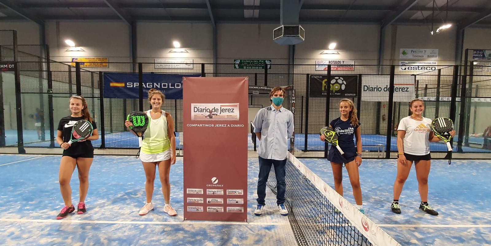 Finales de la 'V Diario de Jerez Padel Cup'