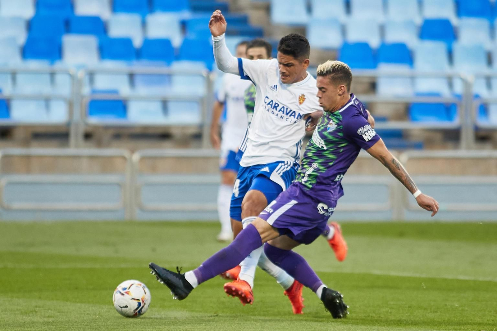 Las fotos del Zaragoza-Málaga CF