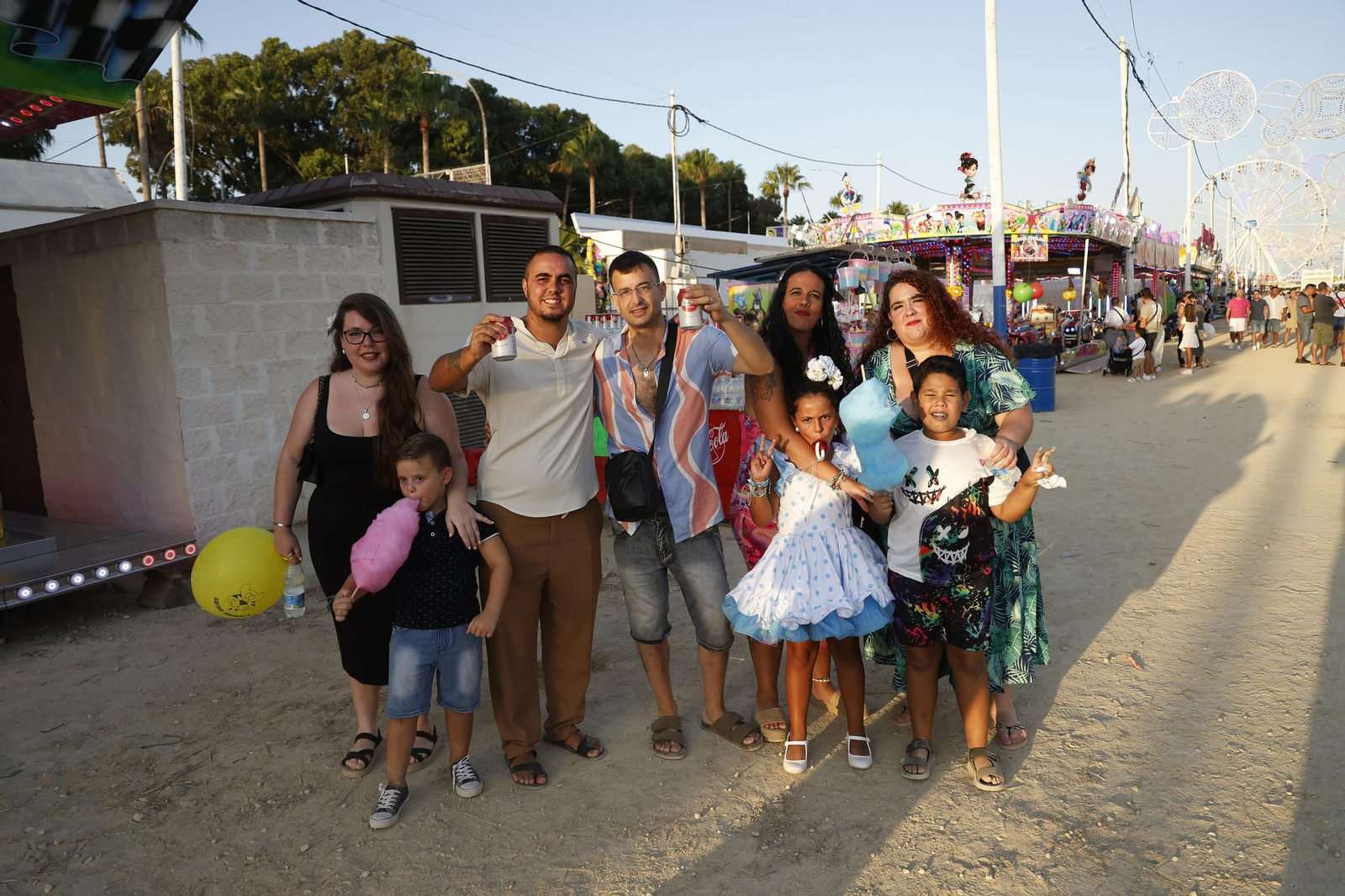Búscate en las fotos del lunes de la Feria de La Línea 2025