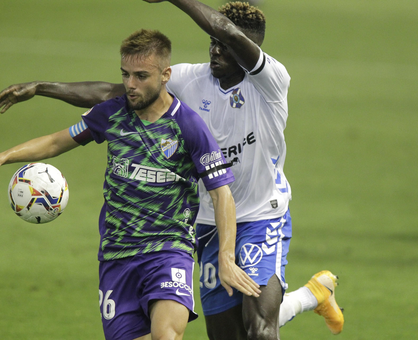 Las fotos del Tenerife-Málaga CF Las fotos del Tenerife-Málaga CF