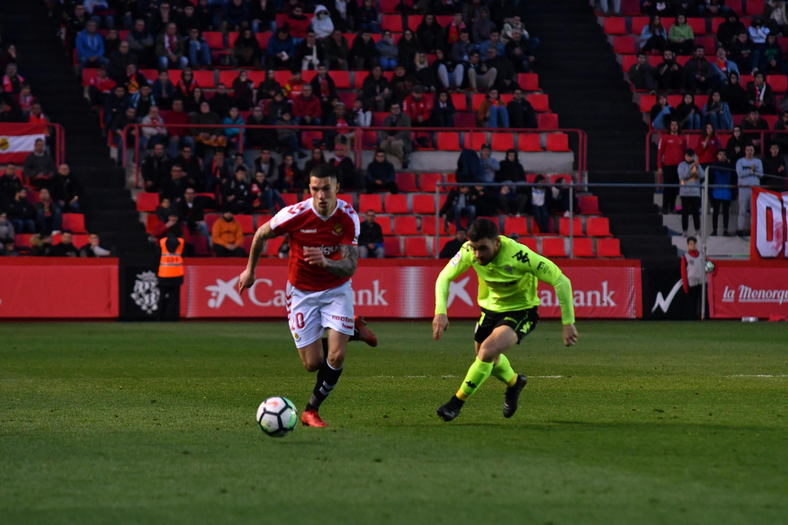 Las imágenes del Nàstic-Córdoba