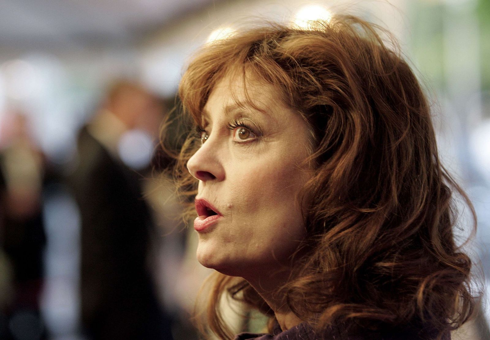 La actriz Susan Sarandon.