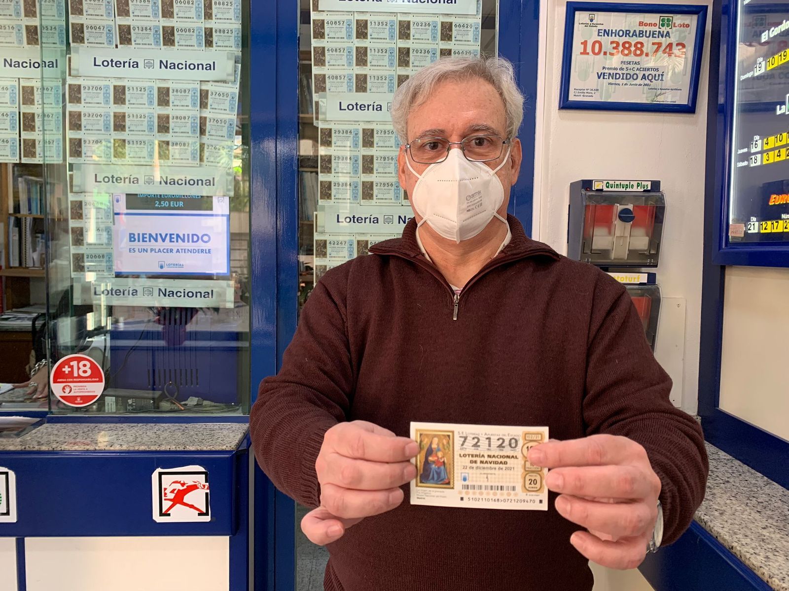 Lotería de Navidad 2021 en Granada: La Costa y la Alpujarra se reparten más de dos millones de euros gracias a la comisión de fiestas de Polopos