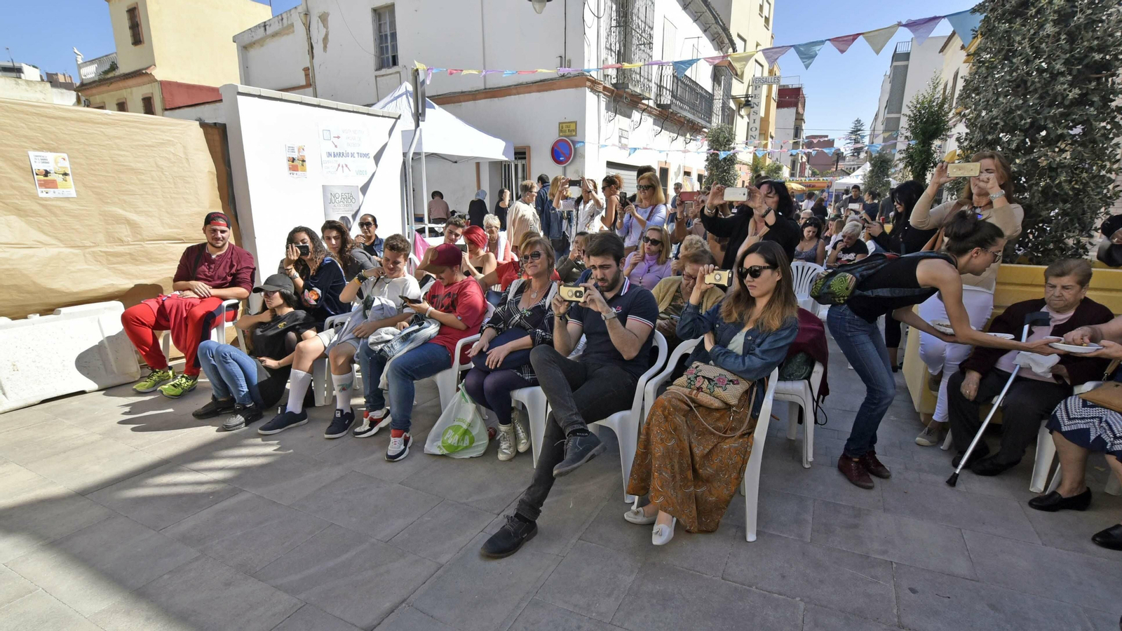 Las fotos de la convivencia un barrio de todos de La Caridad