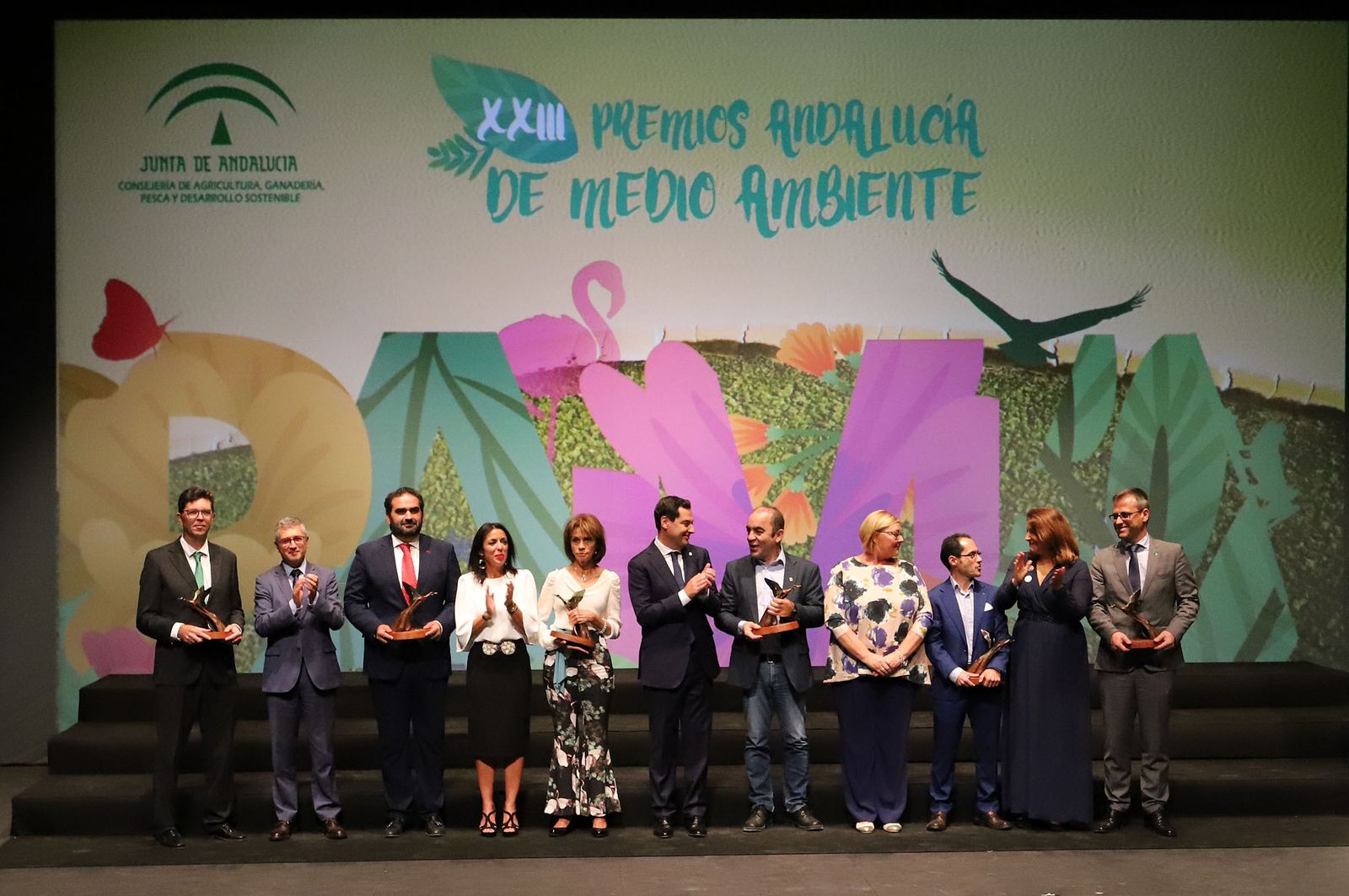 Imágenes del acto del 50 aniversario de Doñana