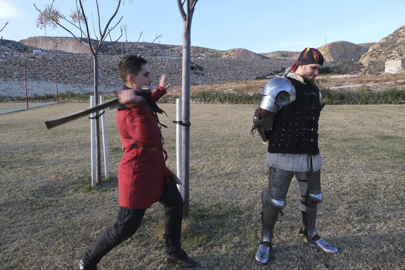 Fotogalería de los combates medievales en Almería