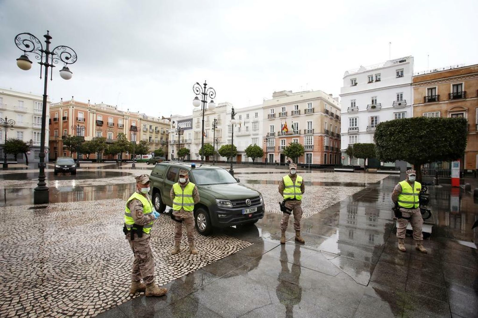 La Infantería de Marina comienza a desplegarse por la Bahía de Cádiz