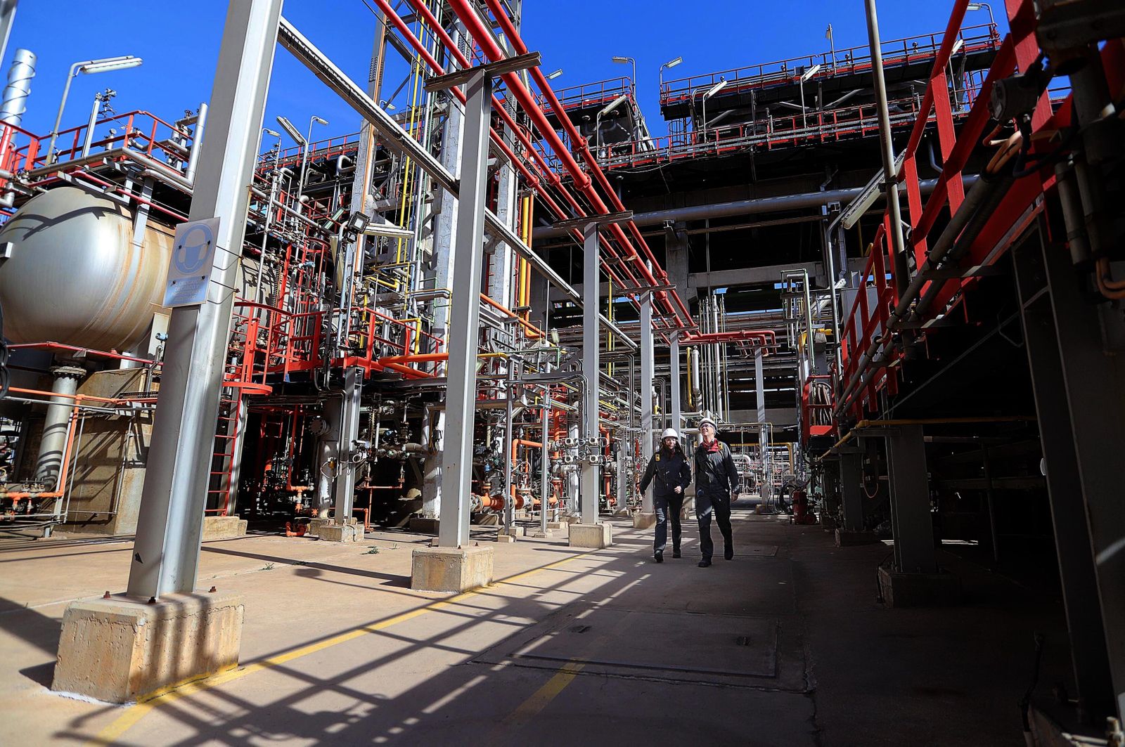 Complejo energético de Cepsa en La Rábida.