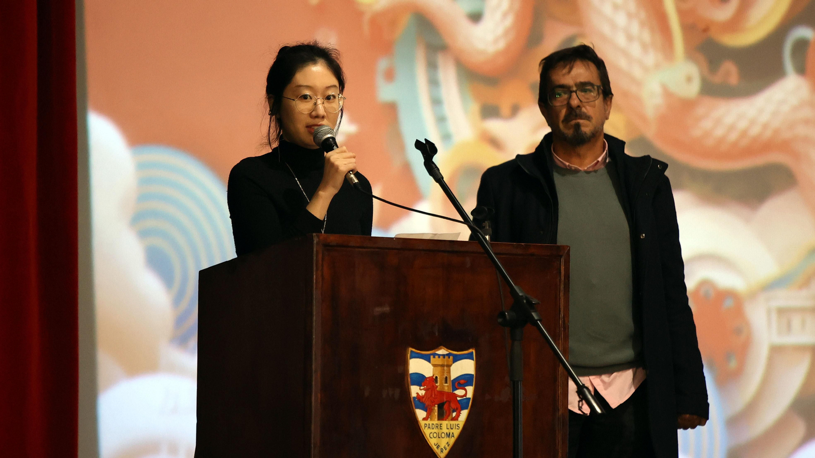 Celebración del Año Nuevo Chino en el IES Coloma de Jerez