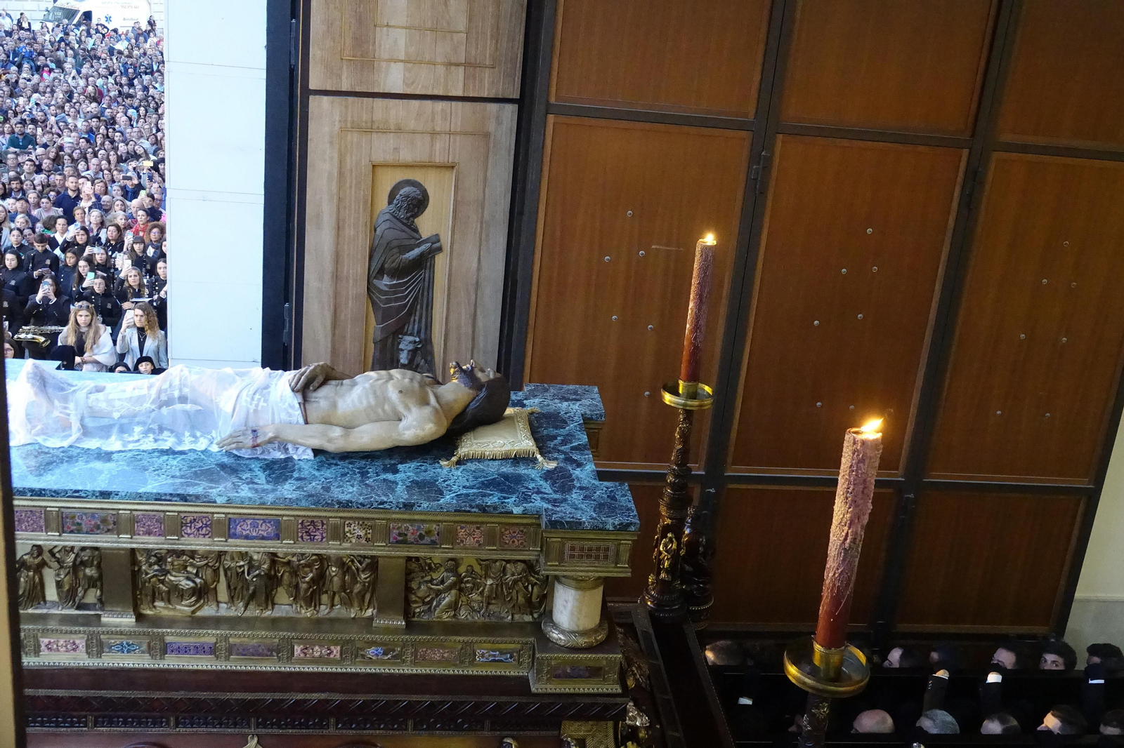 Las fotos del Sepulcro en el Viernes Santo de Málaga
