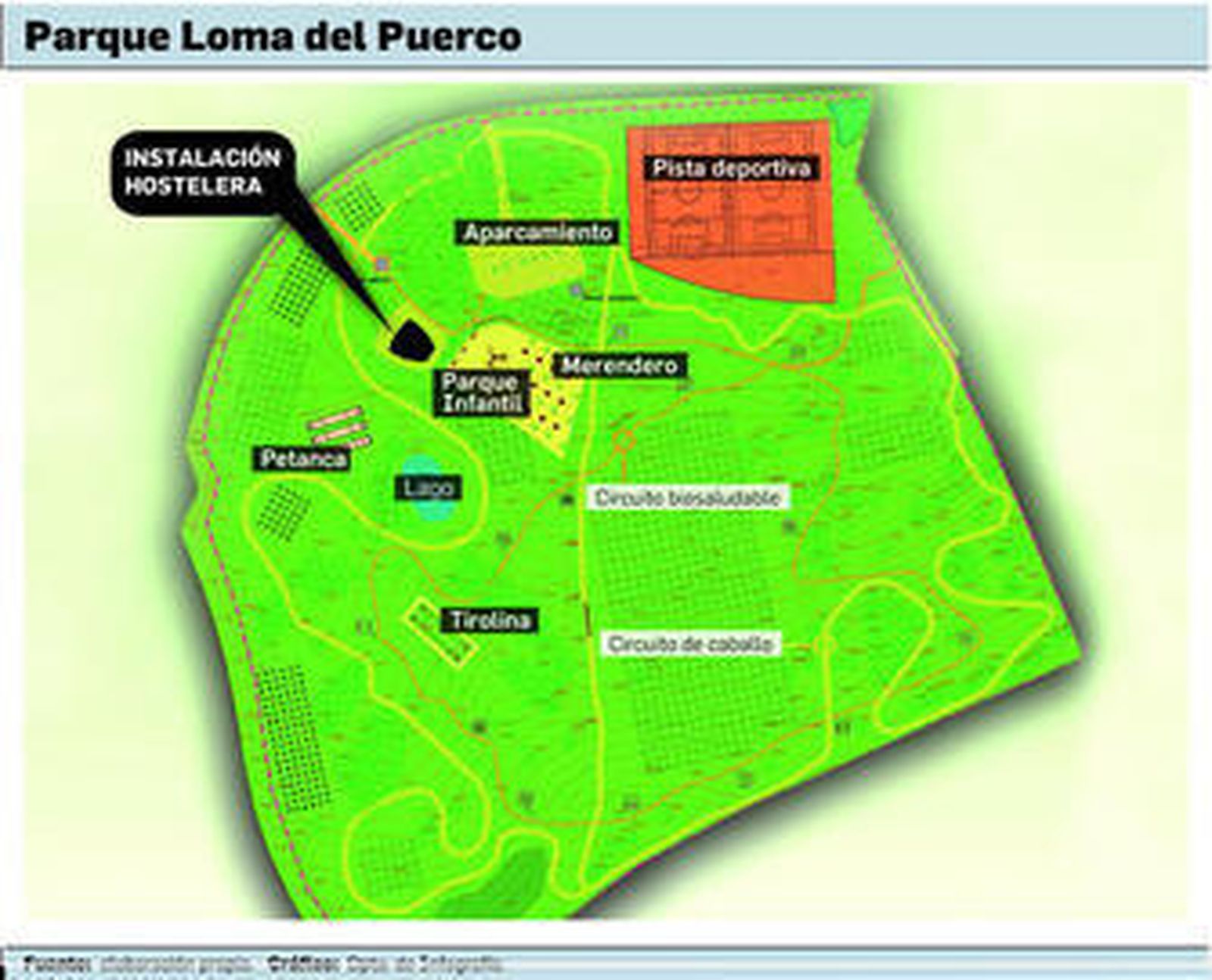 Parcela frente a Tecnotur donde se habilitará el nuevo parque.
