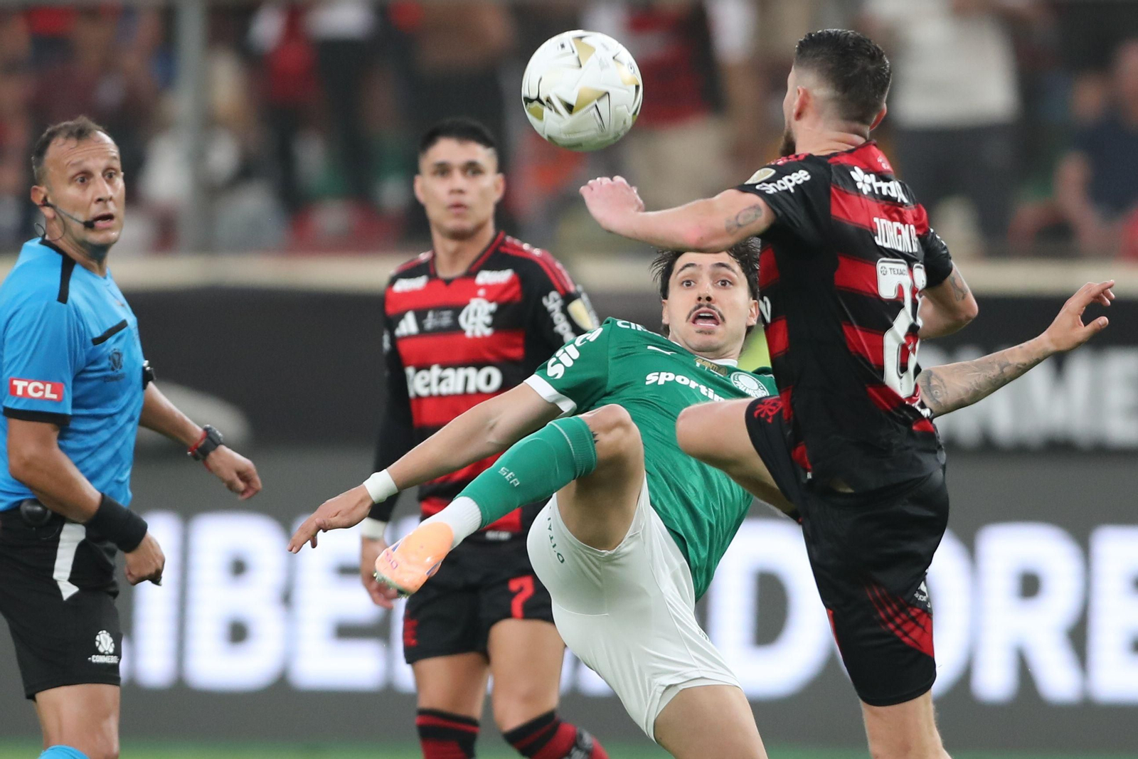 Las fotos de la final de la Copa Libertadores con triunfo de Flamengo sobre Palmeiras