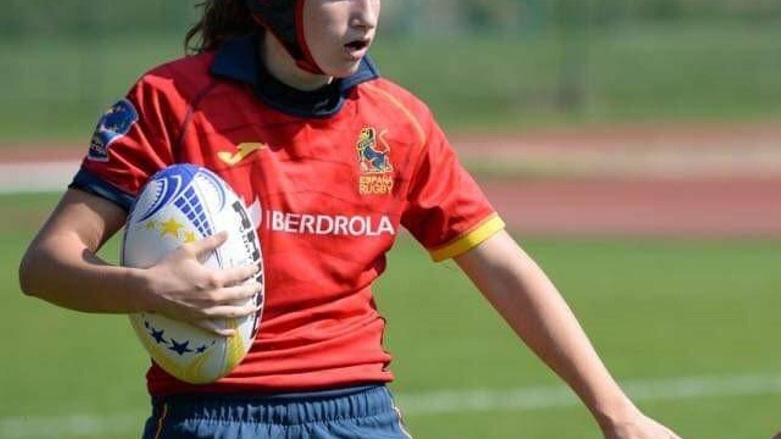 Lea Ducher, con la selección.