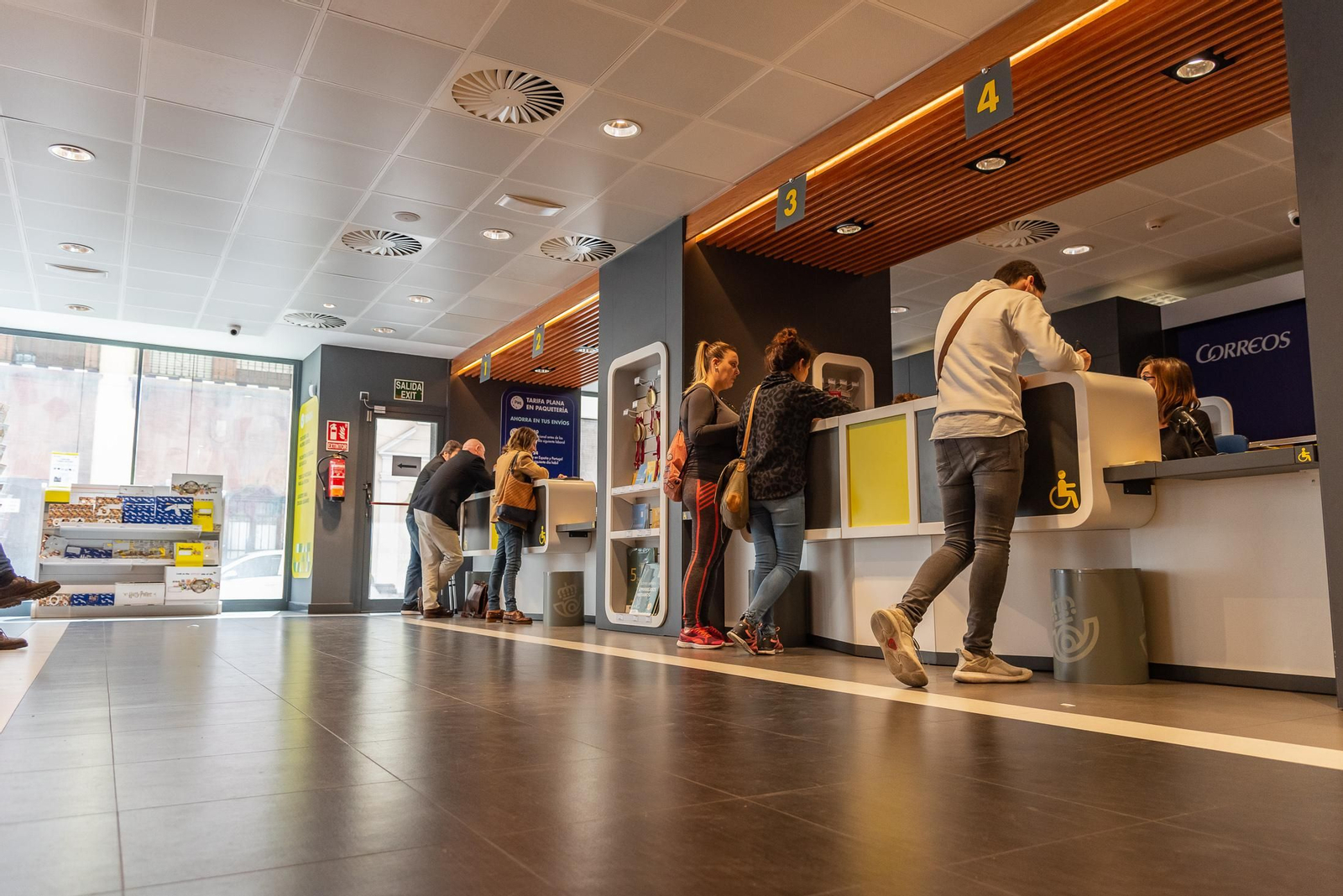 Oficina de Correos en Huelva.
