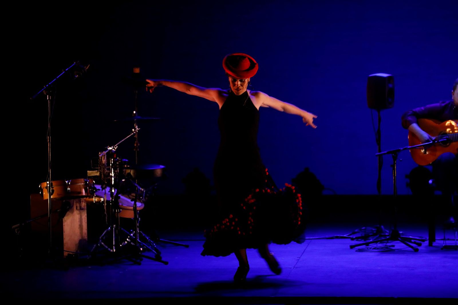 Alejandro Hurtado y Patricia Guerrero brillan en la Gala de Navidad de la Cátedra de Flamencología, en fotos