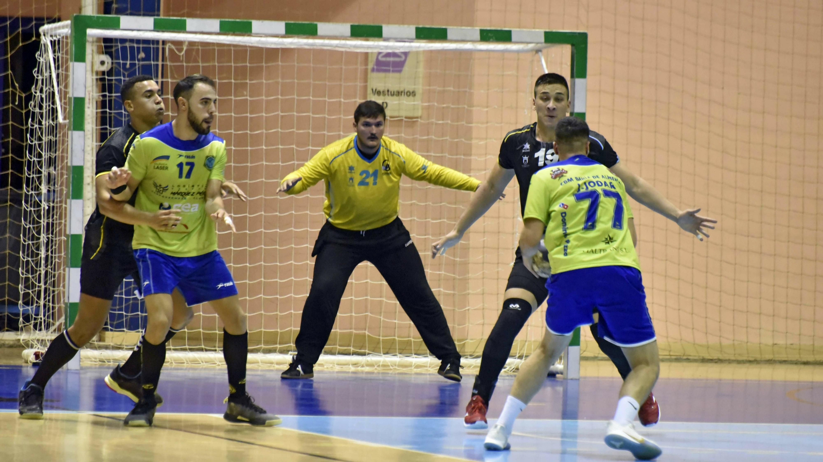 Las fotos del partido de balonmano Ciudad de Algeciras - Bahía Almería