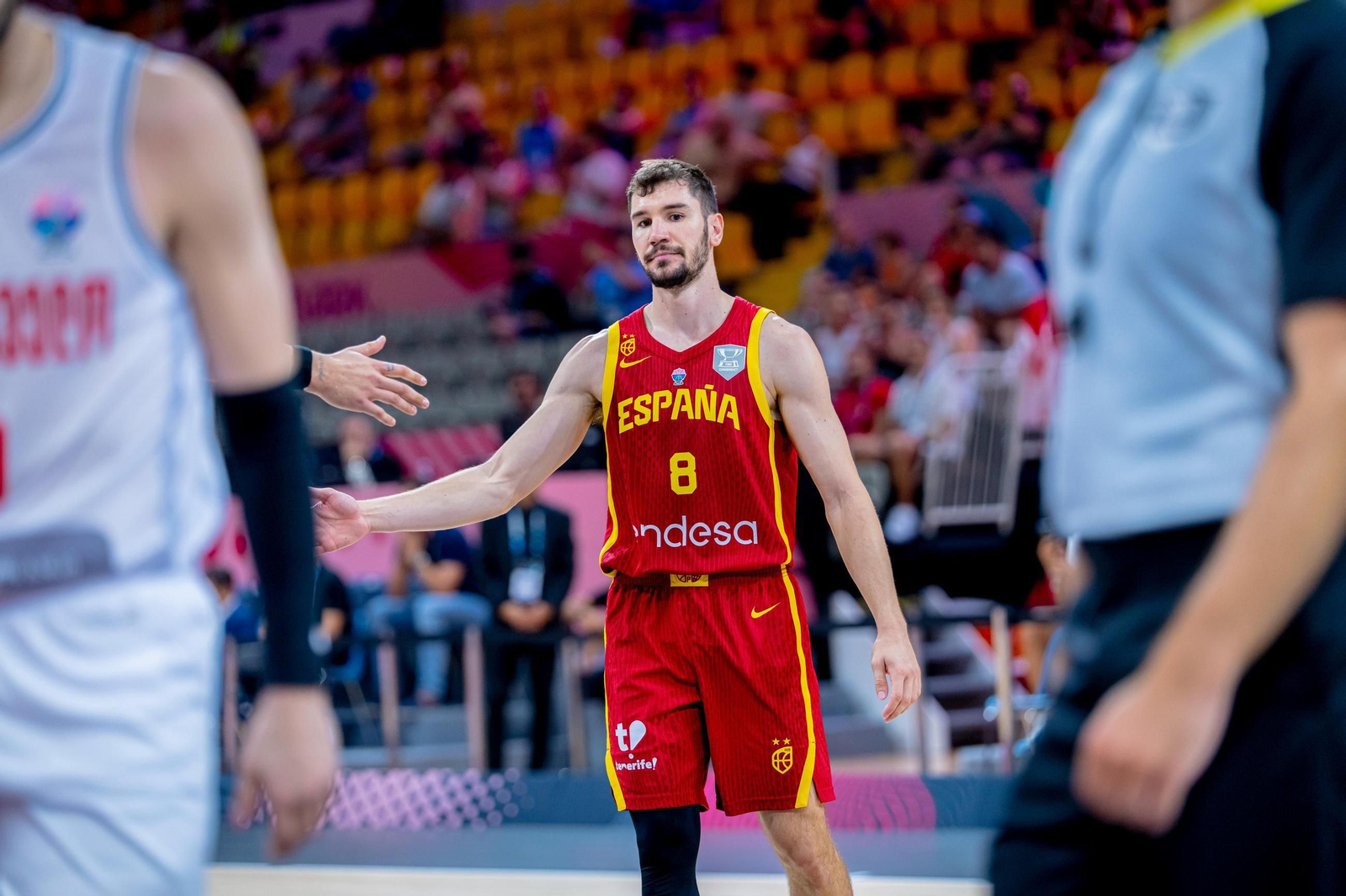Las fotos del Georgia - España de baloncesto