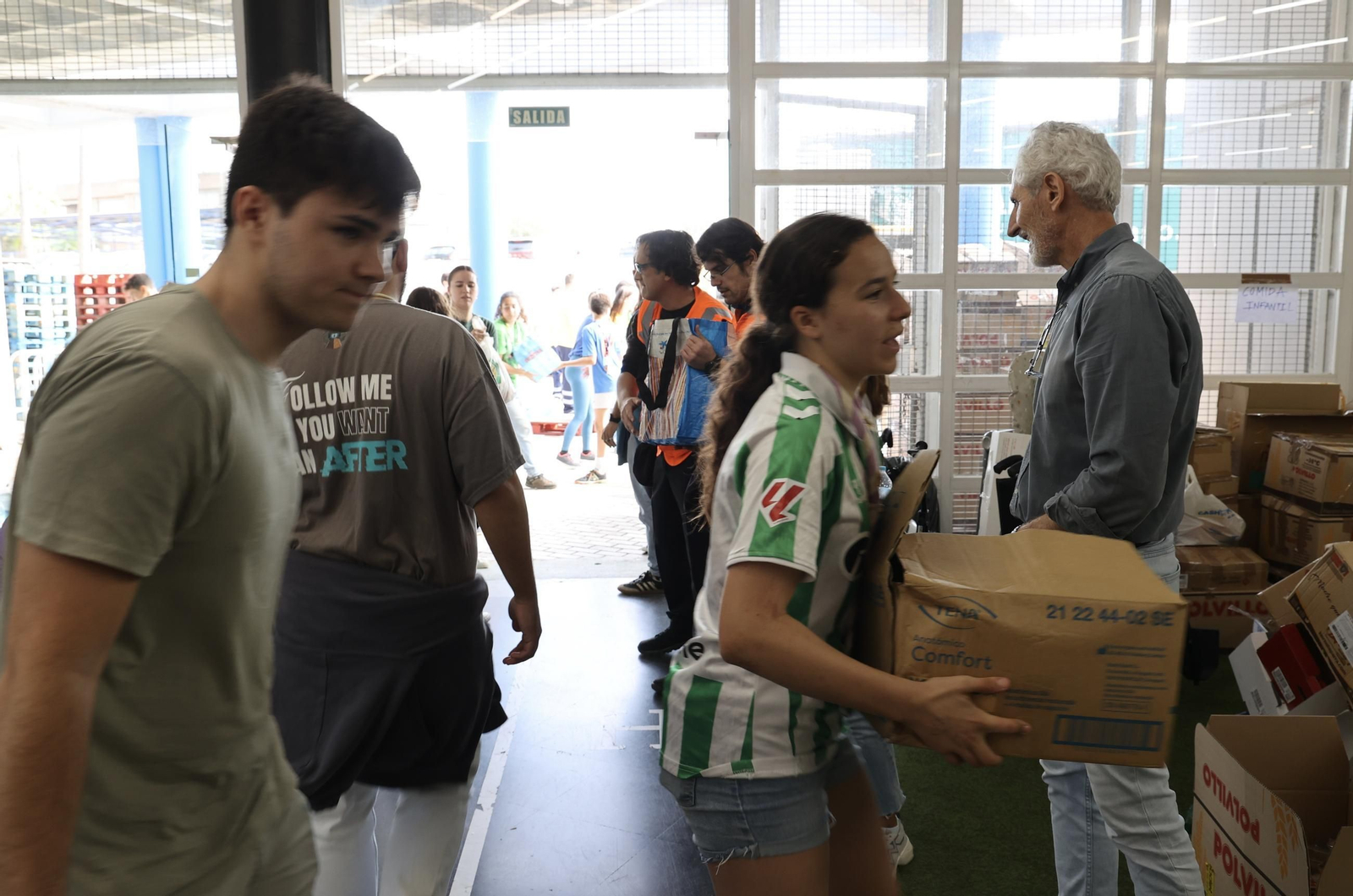 Recogida de alimentos para Valencia
