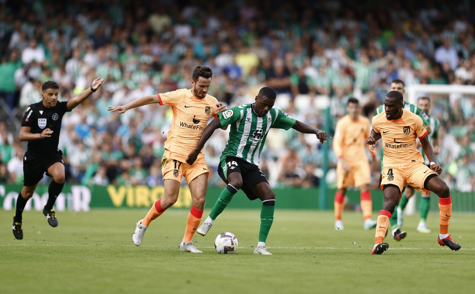 Las imágenes del Betis-Atlético de Madrid