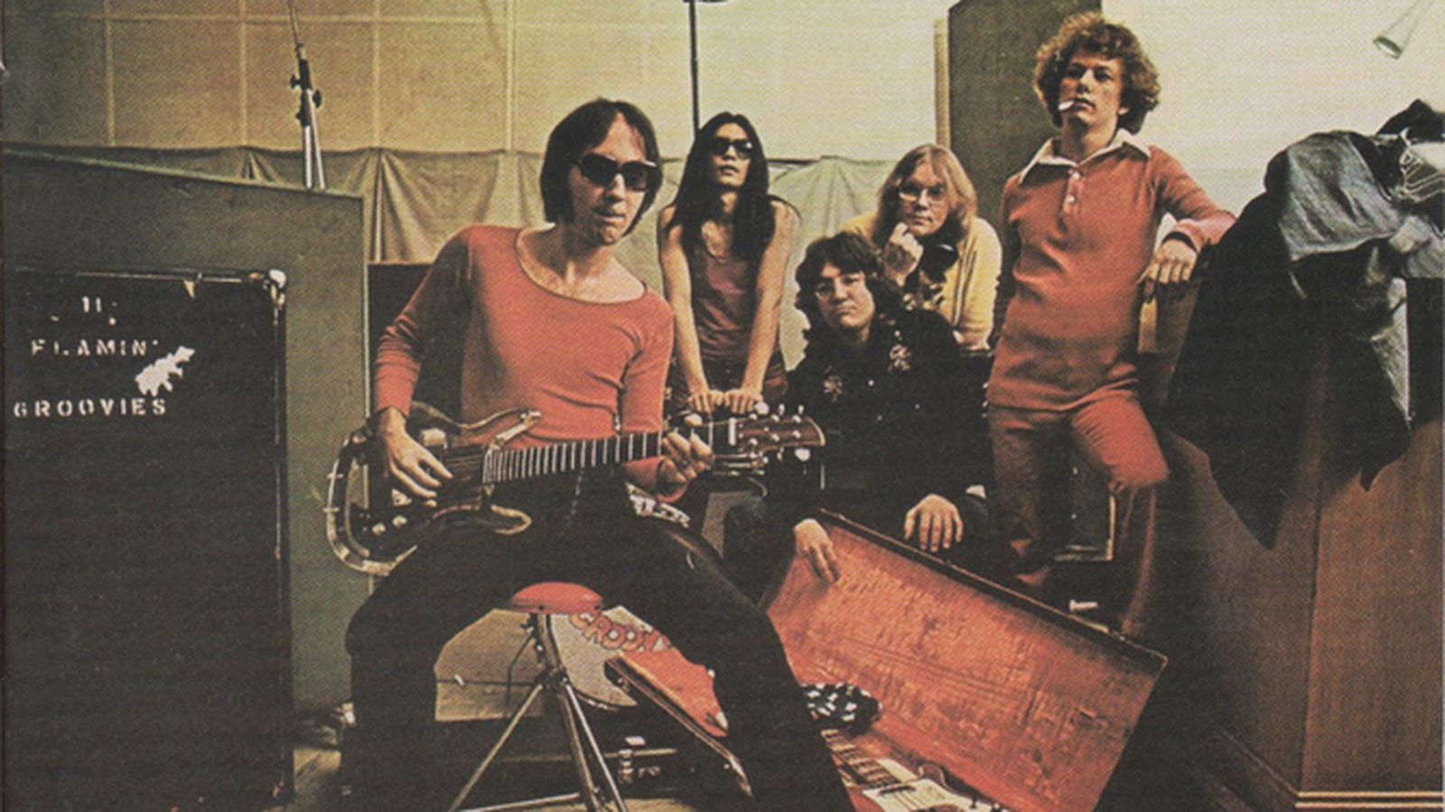 Foto de portada de los Flamin Groovies en su disco 'Teenage Head'.