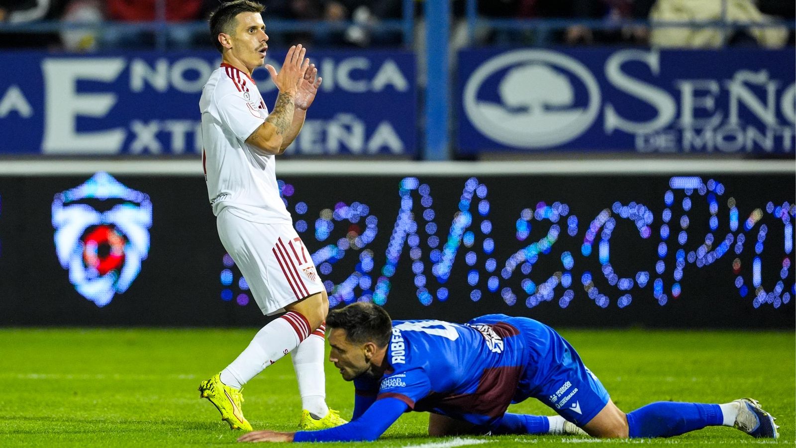 Las fotos del Extremadura-Sevilla