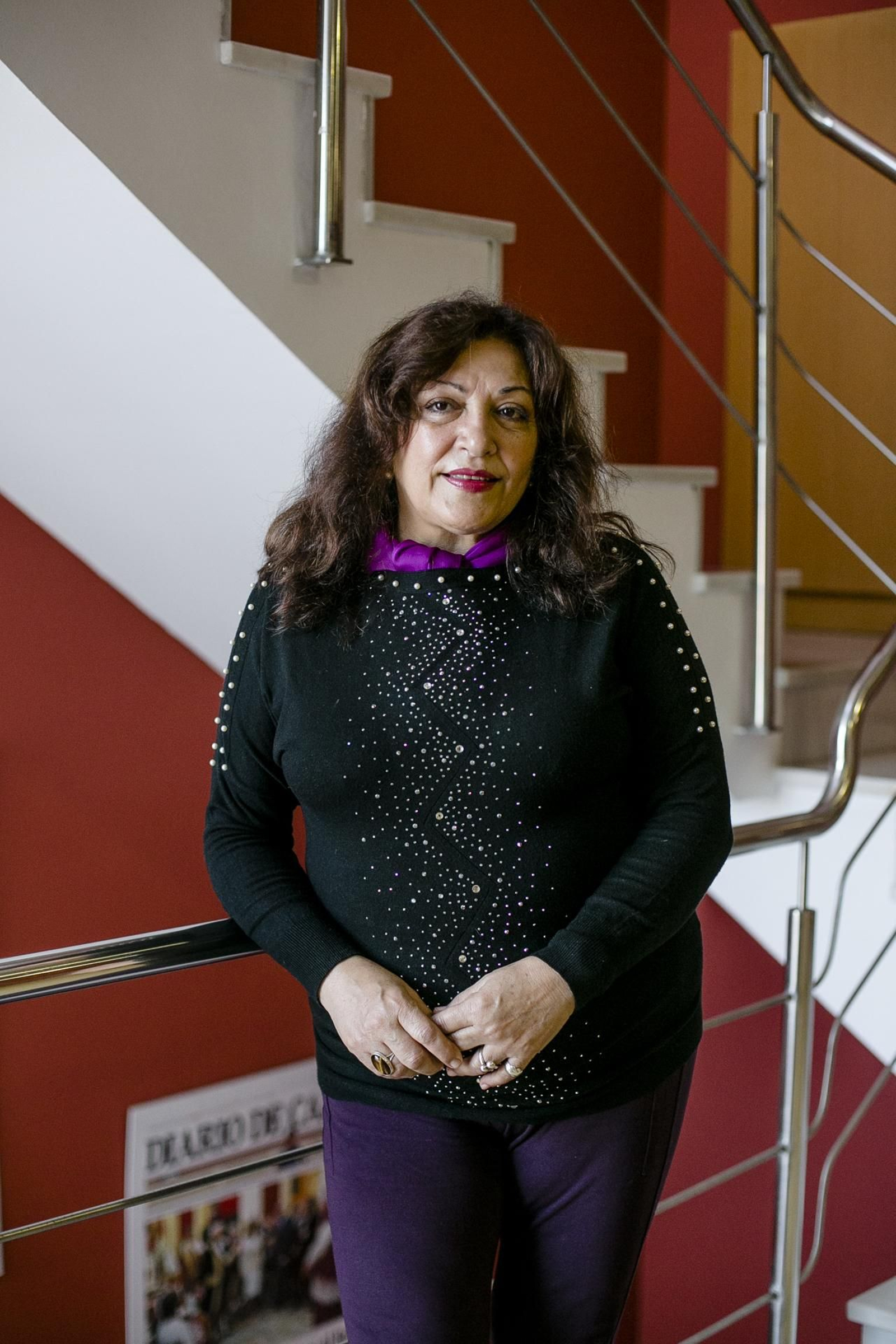 La cantaora Carmen de la Jara en 'Diario de Cádiz'.