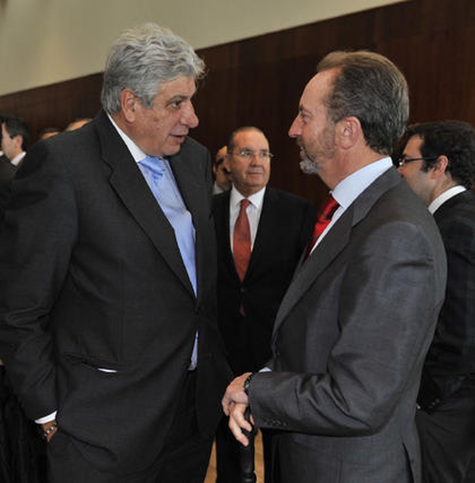 Manuel Guerrero Pemán, con  Rodrigo Charlo, presidente de Bogaris. 

Foto: Juan Carlos Vazquez / Victoria Hidalgo