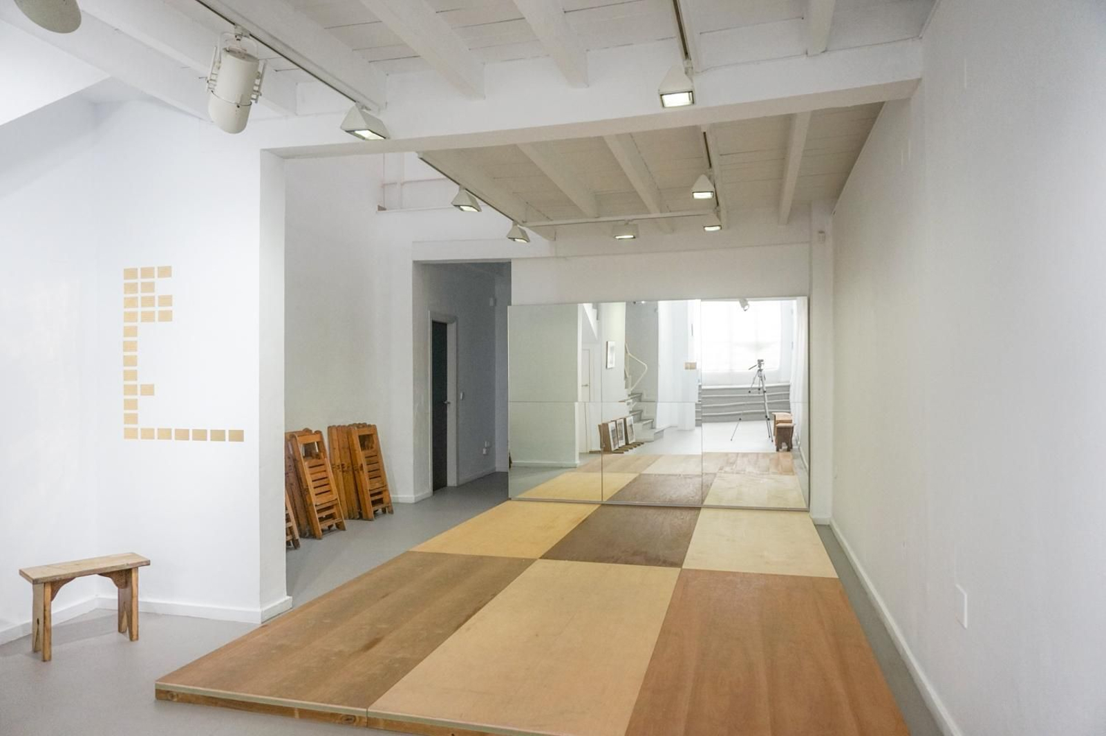 El 'tablao' que acoge estos días Alarcón Criado.