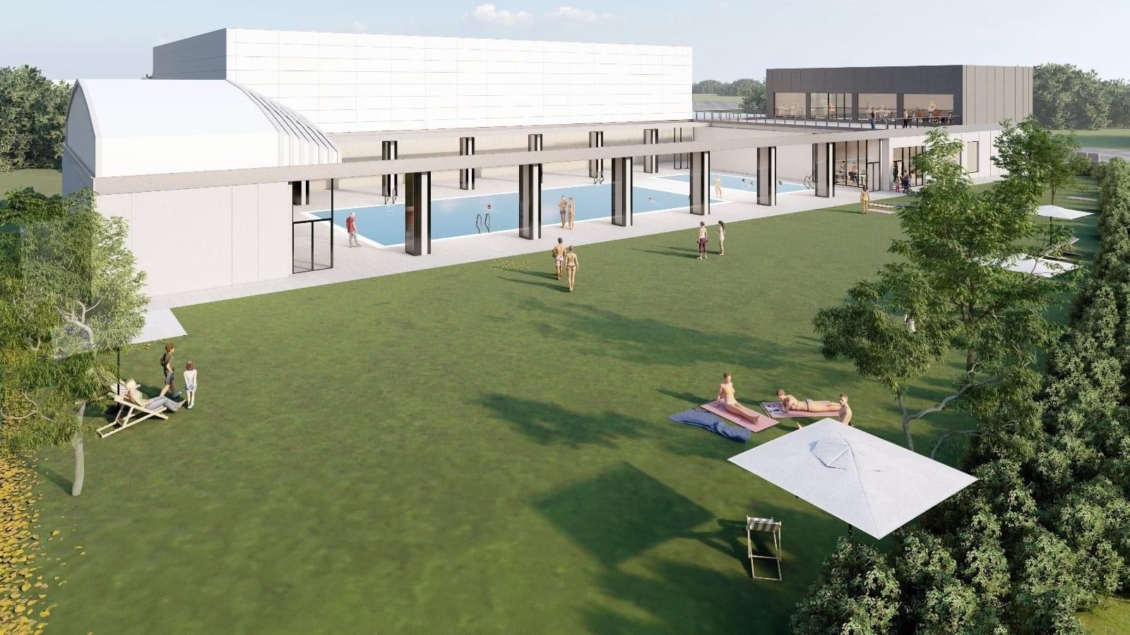 Modelado en 3D de las instalaciones exteriores