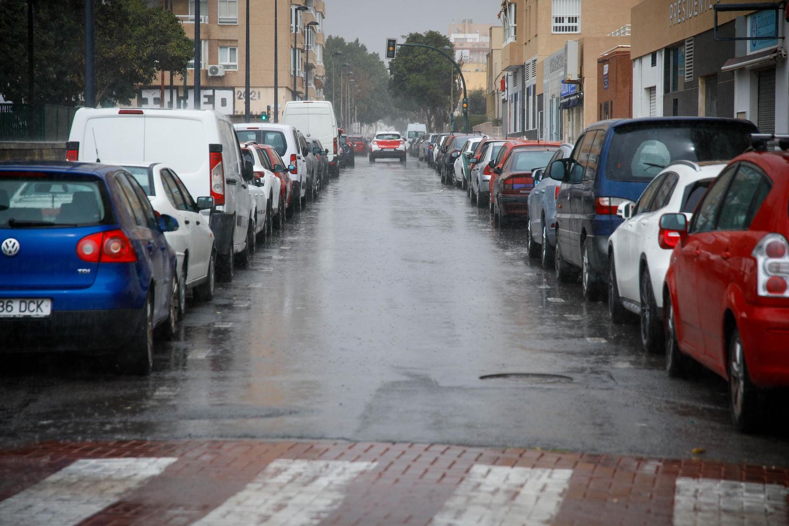 Las mejores imágenes de la lluvia en Almería
