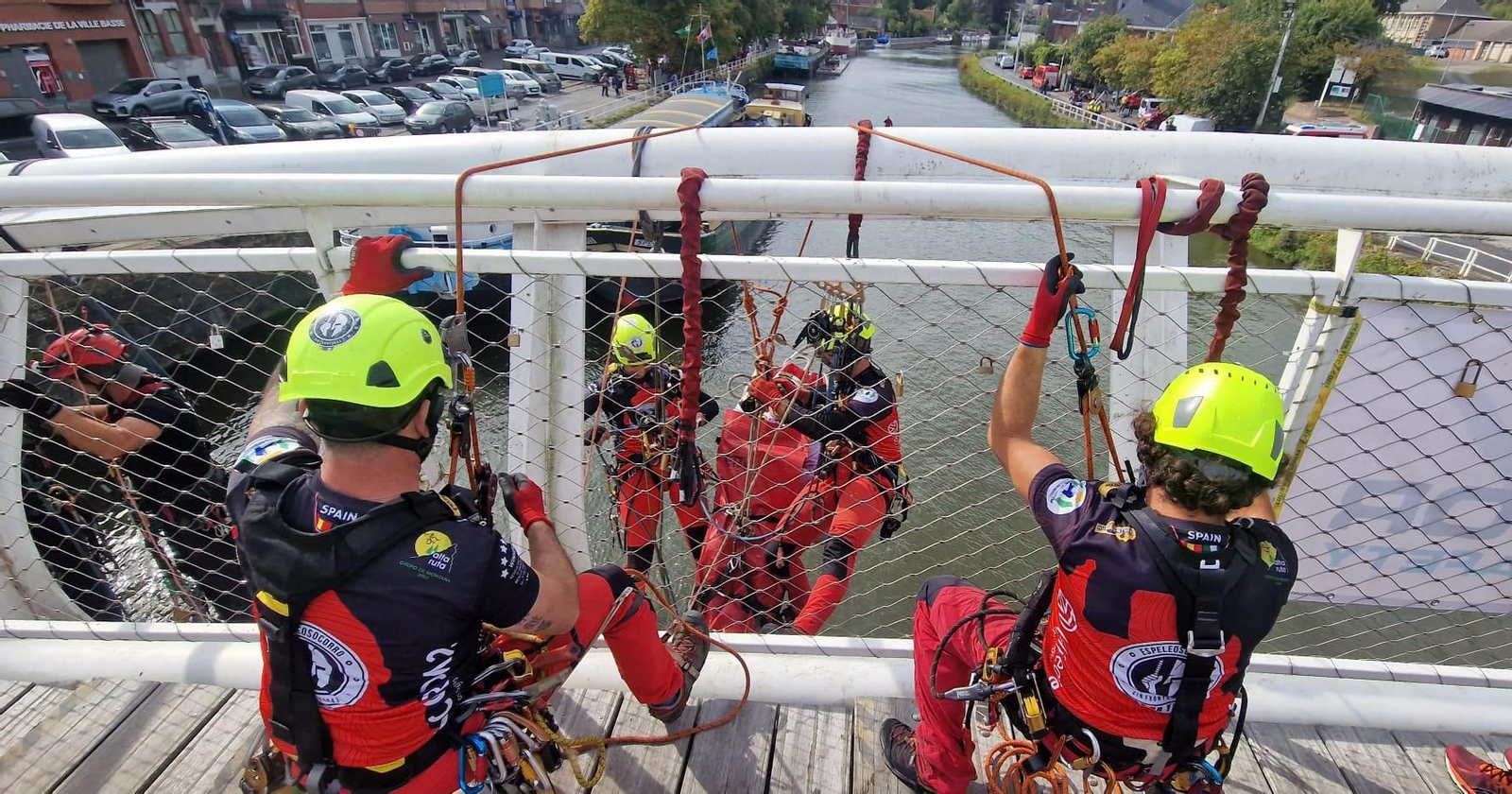 Imágenes del Rope's Rescue belga