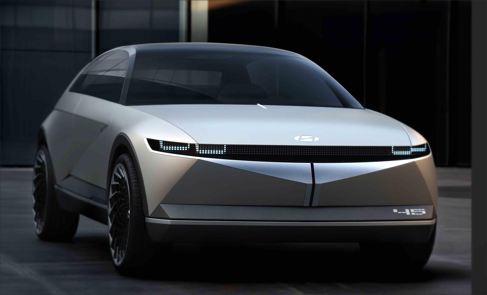 El Concept 45 EV, cuando pase a producción, será el primer modelo de la marca Ioniq.